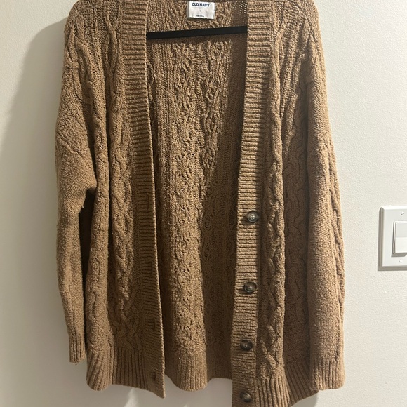 Old Navy Tan Knit Sweater - Picture 1 of 8